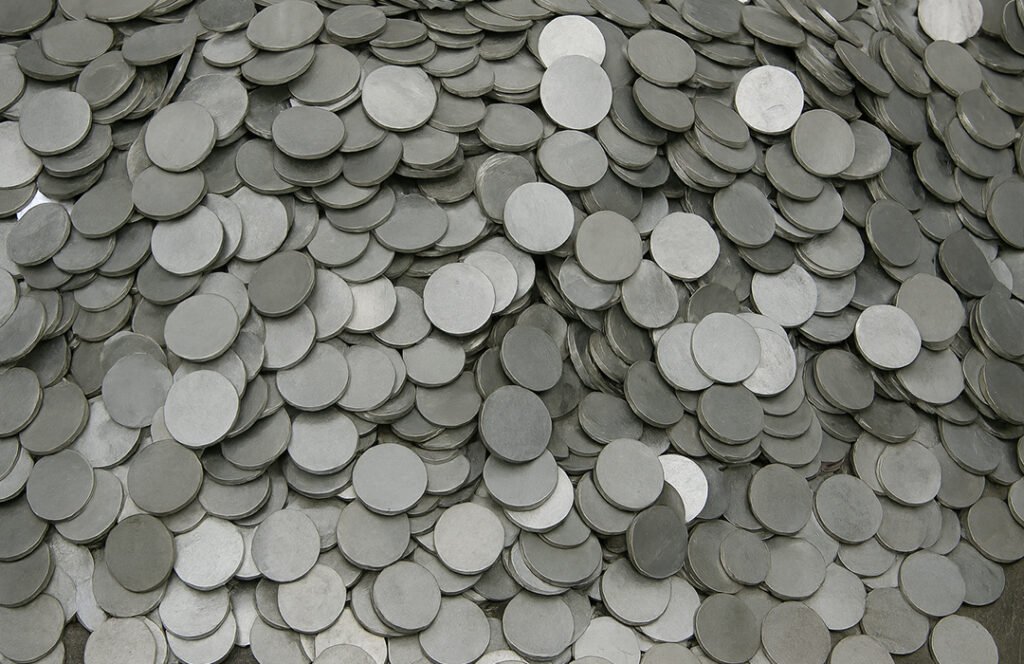 Lithium-Boron Alloy Disc