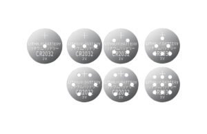 NK02 Perforated version of button battery case（10pcs）